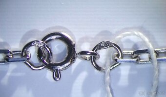 Stříbrný řetízek Kotva 55cm 7.94g ryzosti 925 Doprava Z - 6