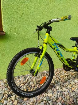 Značkové dětské kolo Rock Machine 20" (limetka) - 6