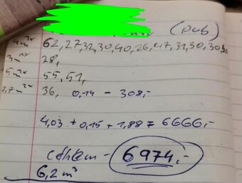 Fošny dubové 60mm - 6