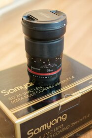 SAMYANG 35 mm f1.4 AS pro Canon EF - 6