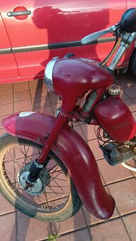Jawa 555 s TP na SPZ, pařez, pionýr, 50 - 6