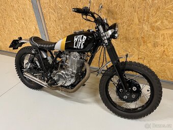 Yamaha SR 500 stavba Wild Life - 6