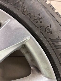 ALU kola mazda 6 GH ET60 + zimní pneu Dunlop r17 - 6