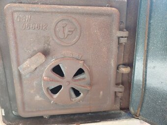 Starší kamna F 1413 – kompletní, funkční, demontované - 6