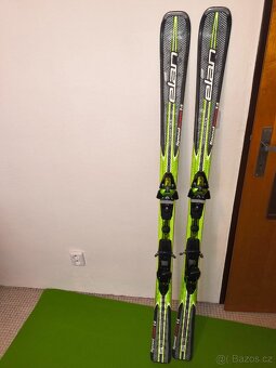 Prodám lyže Elan SPEEDWAVE 14, 160cm + vázání Elan ELX 12.0 - 6