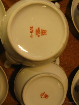 Čajový servis kompletní 8 dílný SSSR 50 let - 6