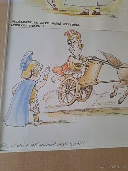 Lubomír Vaněk-Brněnský karikaturista. - 6