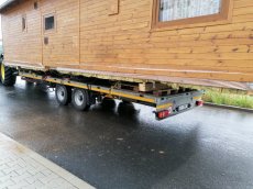 Vlek přívěs podvalnik tandem nájezdy nápravy SAF - 6