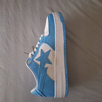 Bape Sta Patent Leather blue white - 6