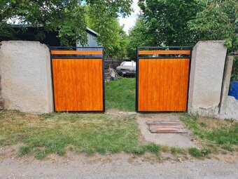 vjezdová vstupní vrata, brána do šíře 300cm - 6