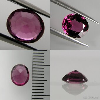 Granát-Rhodolit- obál kombi. - 1,32 ct. - 6