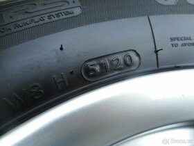 alu kola 5x120+letní pneu r16,Zánovní sada, - 6