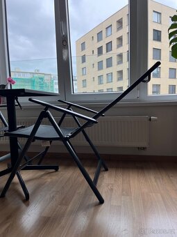 Dvě skládací židle a stůl - 6