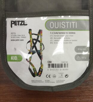 Dětský lezecký úvazek, sedák PETZL Ouistiti - 6