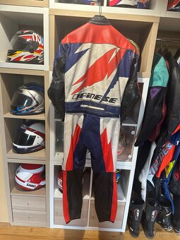 Kožená kombinéza Dainese vel.54, youngtimer, retro - 6