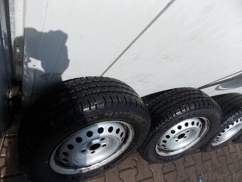 15" plech. disky VW + letní pneu 205/65 R15 - 6