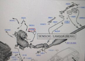 Lambda sonda pro Hyundai Tucson, Kia Ceed a Sportage. - 6