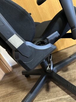 Herní židle DXRacer Formula černá, látková - 6