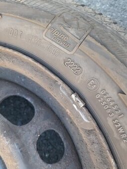 Peugeot / Citroën sada zimních pneu 195 / 70 R 15 + disky - 6