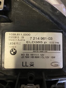 Levé přední světlo bmw 5 G30/G31 - 6