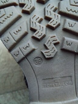Dámské kotníkové boty zn  Tom Tailor, velikost 38 - 6