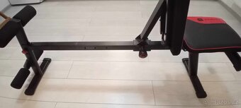 Činky HOP SPORT + posilovací lavice Domyos - 6