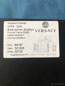 Originál rámeček VERSACE, nový, 32x37cm - 6