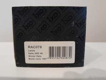 model LANCIA DELTA 4WD IXO RAC078 nedostupný - 6