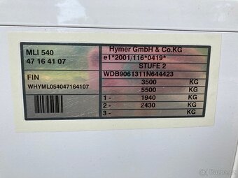 Mercedes-Benz Hymer ML-I 540 - 6