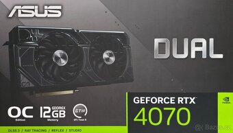 ASUS DUAL GeForce RTX 4070 O12GB – TOP stav - 6