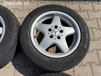 4x al kola 5x112 16 + pneu letní 225/55 R16 - 6