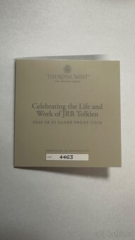 Pamětní mince JRR Tolkien - 6