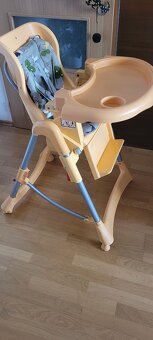 Dětská jídelní sedačka židlička - 6