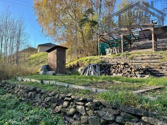 Zahrada (365m2) s chatou (16 m²), pergolou a kolnou - Tachov - 6