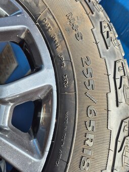 Letní sada Ford Ranger + vw Amarok 6x139,7 zánovní pneu - 6