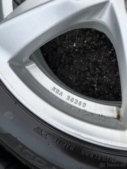 4x Alu kola 5x100 16” + pneu letní 205/55R16 - 6