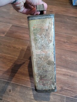 Original plechovka Mobiloil - 6