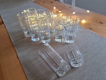 Starožitné skleničky 14 ks - 6