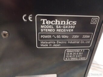 receiver Technics SA-GX390 - 6