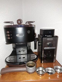 Kávovar Delonghi Icona vintage a mlýnek Delonghi - 6
