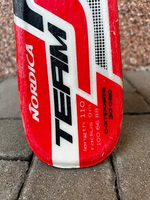 KVALITNÍ dětské lyže NORDICA - délka 110 cm - 6