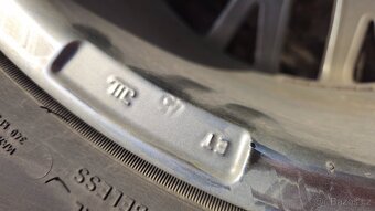 Komplet alu kola 5x108x19 s pneu 255/55R19 - 6