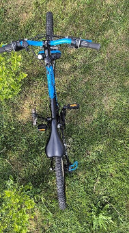 Dětské horské kolo Rockrider 500 – 24", černo-modré - 6