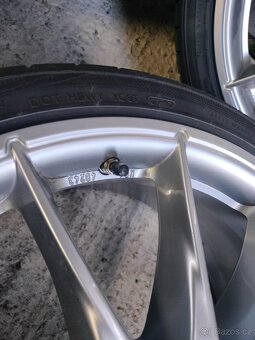 4ks alu disky orig. Ronal 5x112 R19 pneu 225/35 ZR 19 - 6