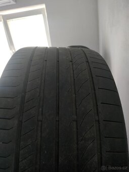 4ks alu disky r22 orig. AMG 5x112 r22 pneu + snimače tlaku - 6