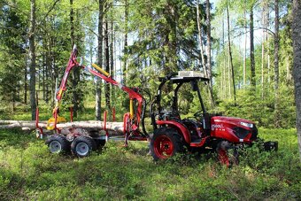 vyvážecí přívěs Kranman T1850 s pohonem kol - 6
