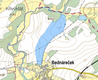 Bednáreček, zemědělské pozemky, 5 254,8 m2 - 6