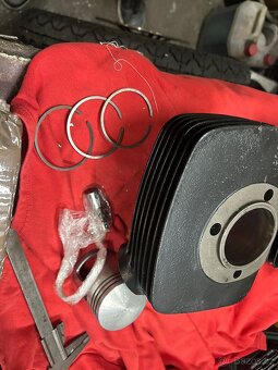 Jawa 350 632/634 472 válce po profi vybroušeni + lakování - 6