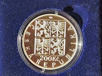1998-200 Kč 800. výročí korunovace Přemysla I. Otakara-PROOF - 6