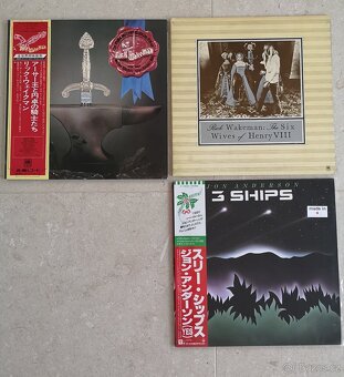 LP desky PINK FLOYD,RAINBOW,RUSH,SANTANA,URIAH HEEP,YES, - 6